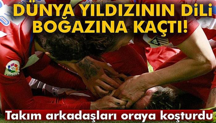 Yıldız futbolcu Fernando Torres'in dili boğazına kaçtı