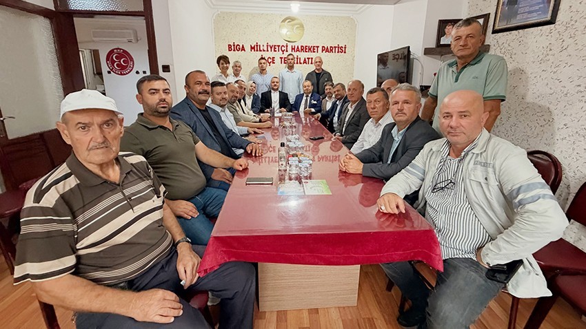 Biga TSO’dan MHP İlçe Teşkilatına Fuar Daveti