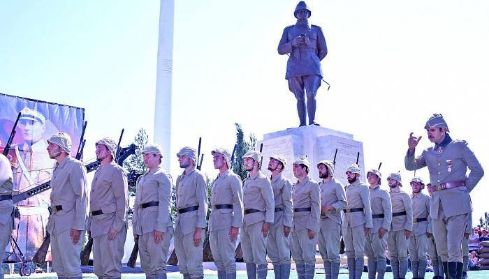 Anafartalar Zaferini yaşatan kutlama
