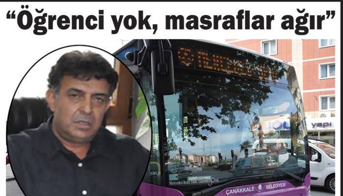 “Öğrenci yok, masraflar ağır”