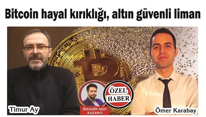 Bitcoin hayal kırıklığı, altın güvenli liman