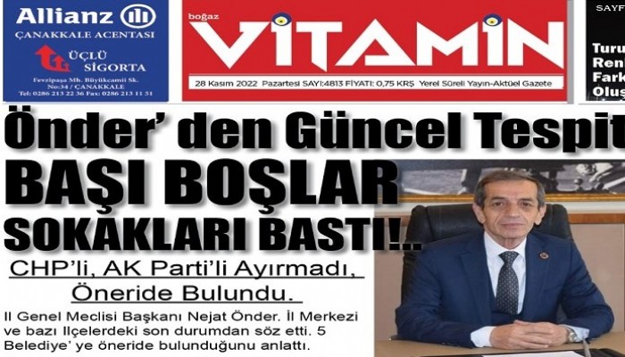 BAŞI BOŞLAR SOKAKLARI BASTI!.. CHP’ li, AK Parti’ li Ayırmadı, Öneride Bulundu. 