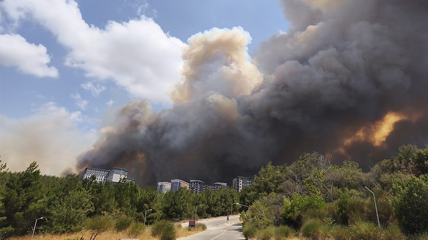 Çanakkale cehennemi yaşıyor