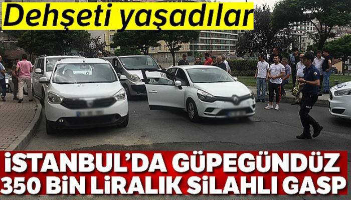 Şişli'de silahlı gasp