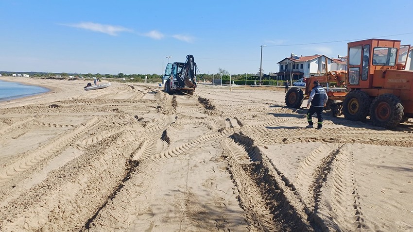 Geyikli Sahilleri Yaza Hazırlanıyor