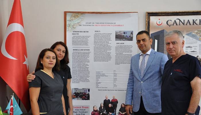 Çanakkale Devlet Hastanesi Uluslararası Organ Nakli Koordinatörleri Kongresi’nde temsil ediyor