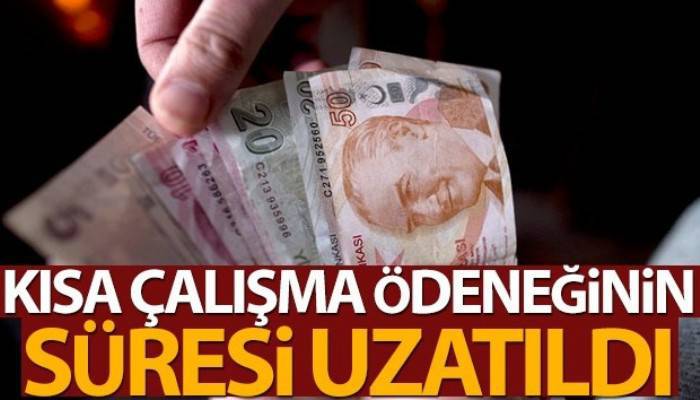 Kısa çalışma ödeneği uzatıldı