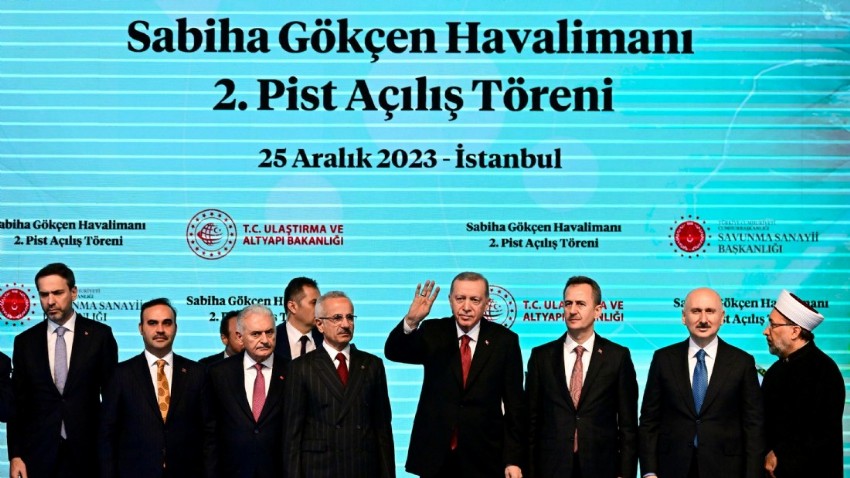 Sabiha Gökçen Havalimanı 2. Pisti Cumhurbaşkanı Recep Tayyip Erdoğan Tarafından Açıldı