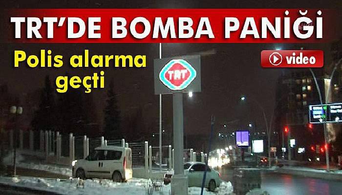  TRT Genel Müdürlüğü'nde bomba paniği