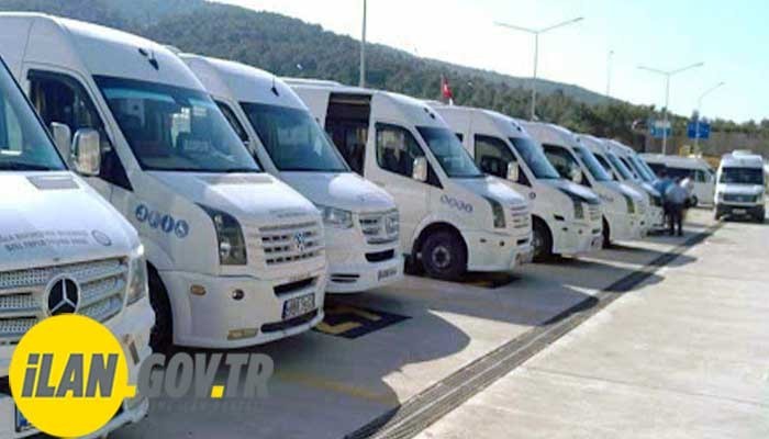 PERSONEL SERVİSİ HİZMETİ ALINACAK