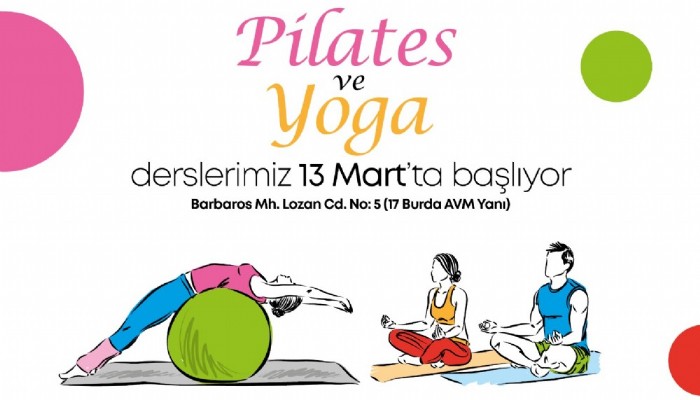 Pilates Ve Yoga Dersleri Başlıyor