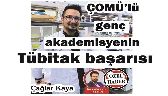 Çömülü genç akademisyenin Tübitak başarısı