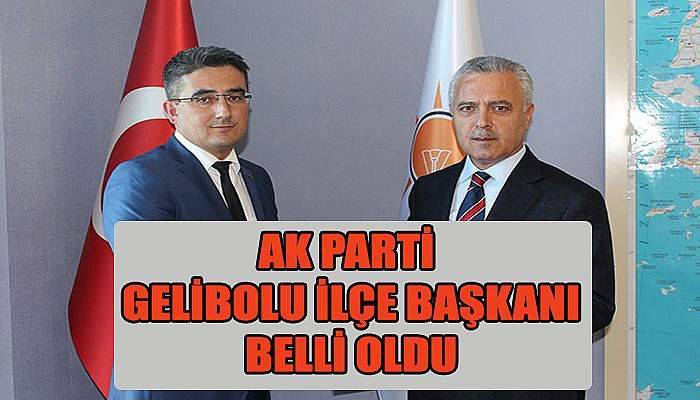 Ak Parti Gelibolu İlçe Başkanlığı’na Mahmut Çetin getirildi