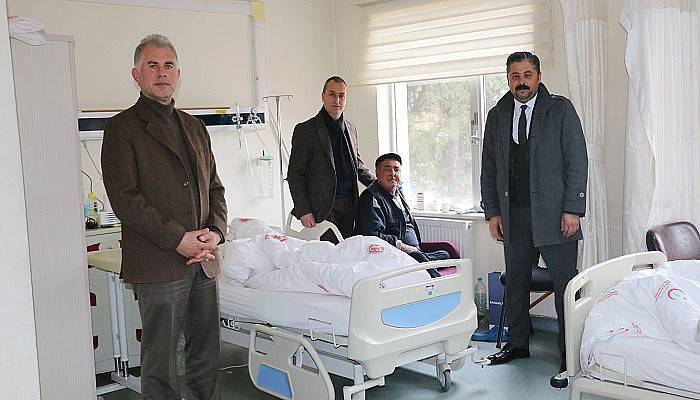 Başkan Uygun’dan hastalara ziyaret