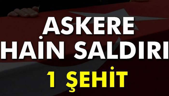 Bitlis'te terör saldırısı: 1 uzman çavuş şehit