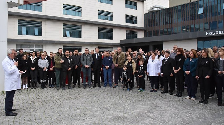 Devlet Hastanesi’nde 10 Kasım Töreni Düzenlendi