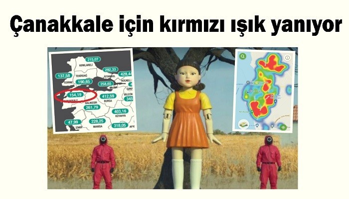 Çanakkale için kırmızı ışık yanıyor