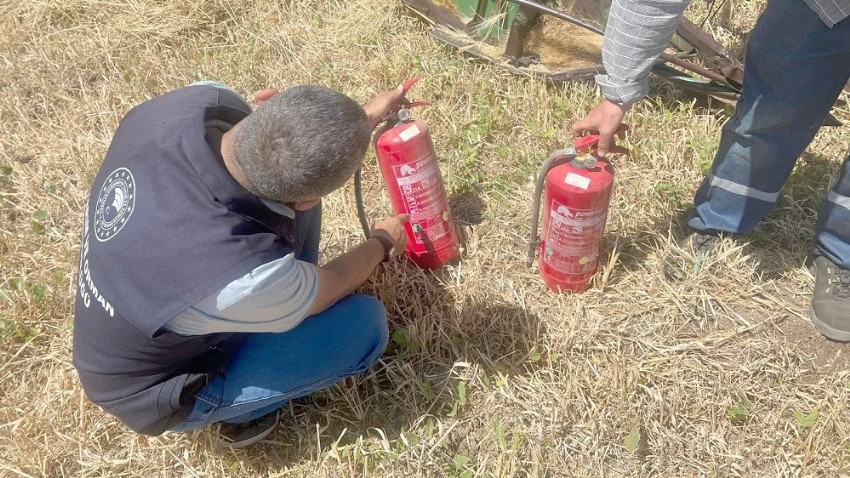 Çanakkale'de Biçerdöver ve Balya Makinelerine Yönelik Denetimler Sıkılaştırıldı