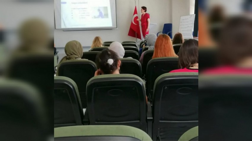 Biga Devlet Hastanesinde Sterilizasyon eğitimi verildi
