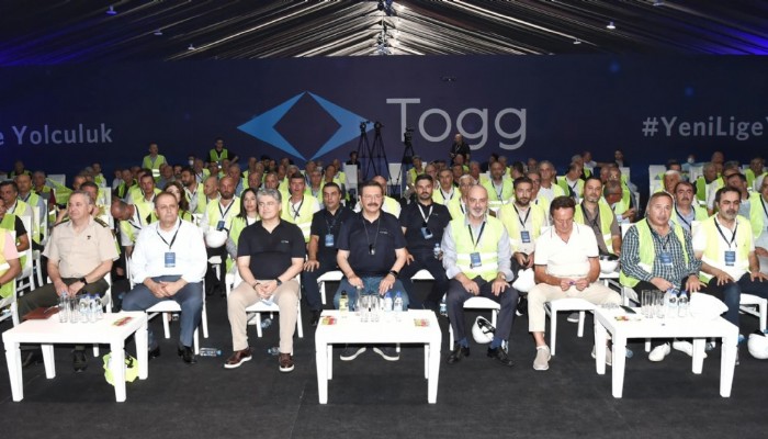 ÇTSO Başkanı Semizoğlu TOGG Fabrikasını Ziyaret Etti