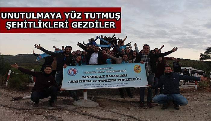 Unutulmaya Yüz Tutmuş Şehitlikleri Gezdiler