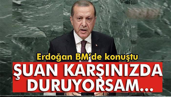 Cumhurbaşkanı BM'de konuştu