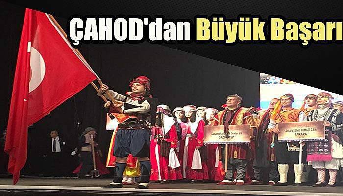 ÇAHOD'dan Büyük Başarı