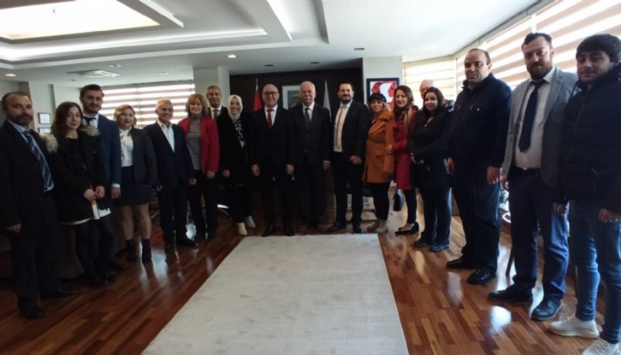 Gelecek Partisi Genel Başkan Yardımcısı Demir'den Başkan Gökhan'a Ziyaret