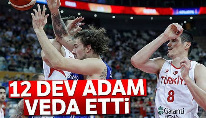 12 Dev Adam'dan Dünya Kupası'na erken veda