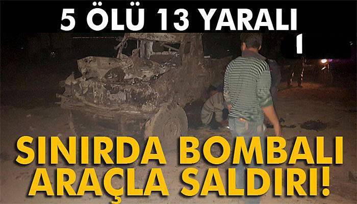 DEAŞ, bombalı araçla intihar saldırısı düzenledi; 5 ölü 13 yaralı