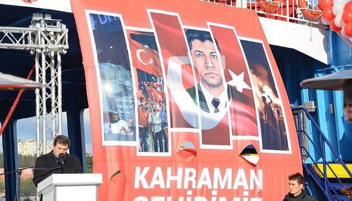 Ömer Halisdemir'in adı Çanakkale Boğazı'nda yaşayacak