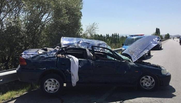 Çorum'da feci kaza: 2 ölü, 2 yaralı