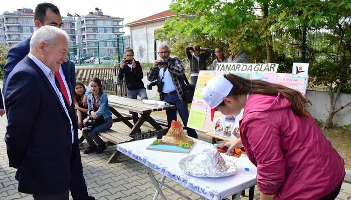  Lapseki'de Tubitak bilim fuarı hazırlıkları