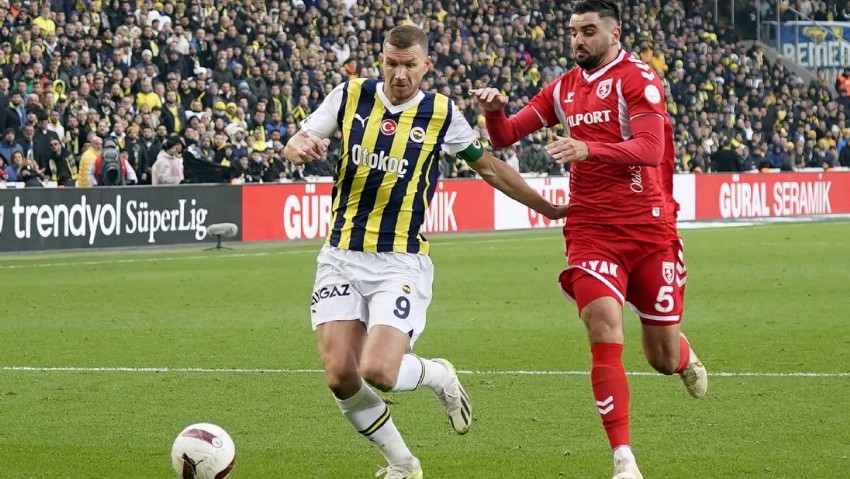 Trendyol Süper Lig: Fenerbahçe: 1 - Samsunspor: 1