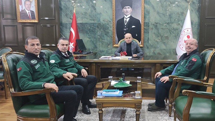 DSİ heyetinden Çan Kaymakamı’na ziyaret