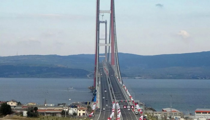 Çanakkale Köprüsü Geçiş Hedefini Tutturamadı 45 bin garanti verilmişti 14 bin araç geçti !