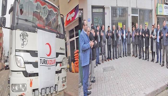 Çan’dan Halep’e Yardım