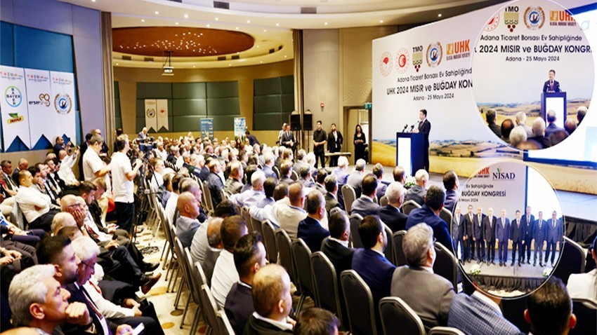 Bakan Yumaklı, Ulusal Hububat Konseyi 2024 Mısır ve Buğday Kongresi'nde Konuştu