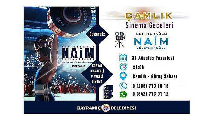 BAYRAMİÇ’TE ÇAMLIK SİNEMA GECELERİ 