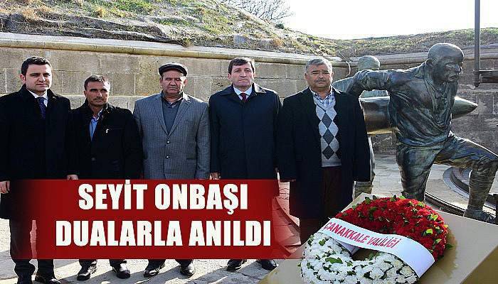 Seyit Onbaşı dualarla anıldı