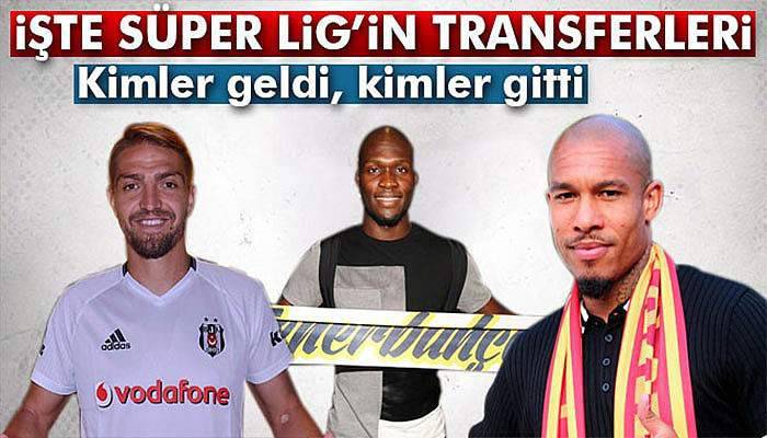 İşte Süper Lig'in transferleri