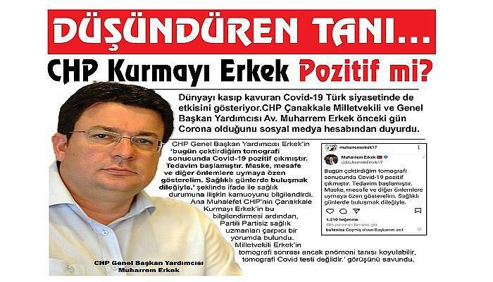 DÜŞÜNDÜREN TANI… CHP Kurmayı Erkek Pozitif mi?