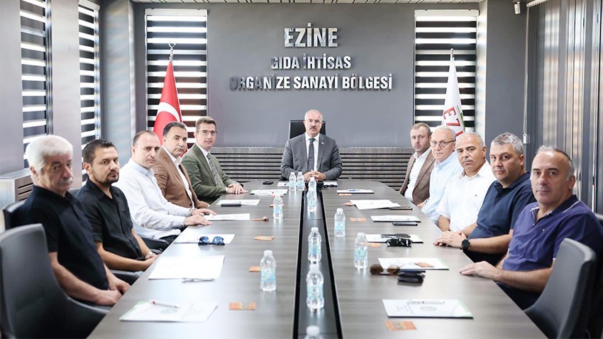 Ezine Gıda İhtisas OSB’nin Geleceği Masaya Yatırıldı