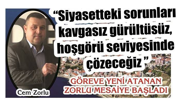 GÖREVE YENİ ATANAN ZORLU MESAİYE BAŞLADI: 'Siyasetteki sorunları kavgasız gürültüsüz, hoşgörü seviyesinde çözeceğiz'