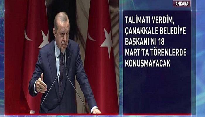 Cumhurbaşkanı Talimat Verdi: Gökhan 18 Mart Törenlerinde Konuşamayacak