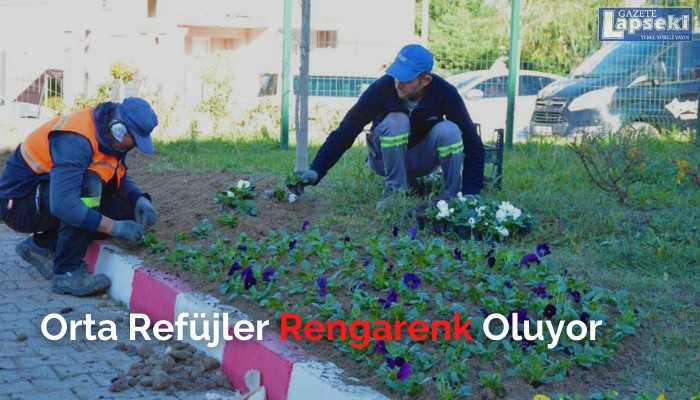 Orta Refüjler Rengarenk Oluyor