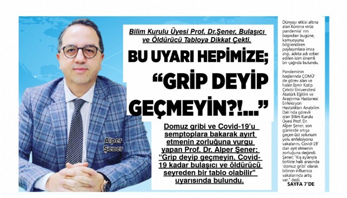 Bu Uyarı Hepimize; 