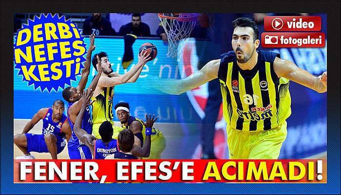 Fenerbahçe, Euroelague'de Efes'i devirdi