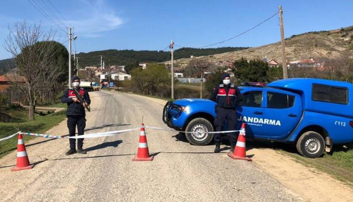 Çanakkale’de bir köy karantinaya alındı