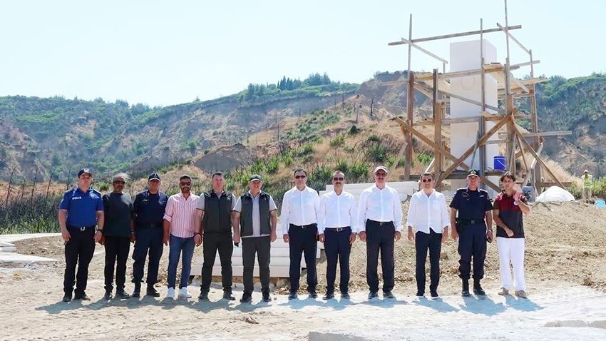 Arıburnu Zafer Anıtı'ndaki İhya Ve Düzenleme Çalışmaları İncelendi